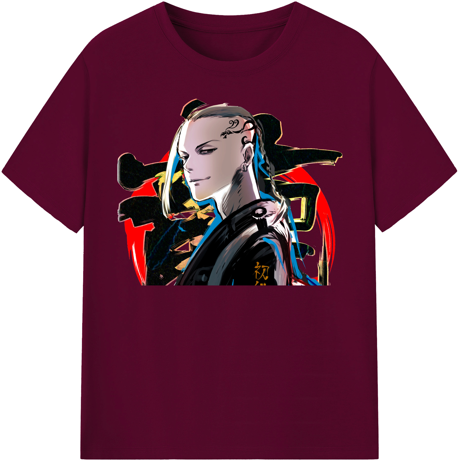 （画像用） 東京リベンジャーズ Tokyo Revengers レディースカジュアルプリントTシャツ（綿100％）